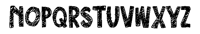 Sketsaku Font UPPERCASE