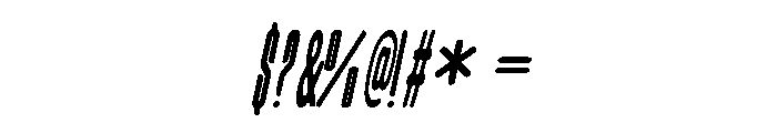 Skewrom Italic Font OTHER CHARS