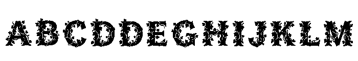 Skink Regular Font UPPERCASE
