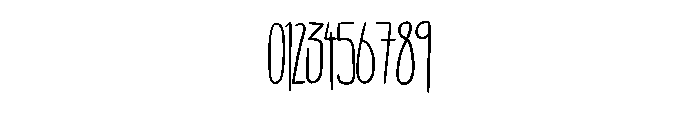 Skinny Deco By Squeeb C Regular Font OTHER CHARS