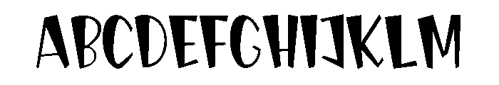Skinny Doodle Font UPPERCASE