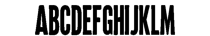 Skinny Hand Regular Font UPPERCASE
