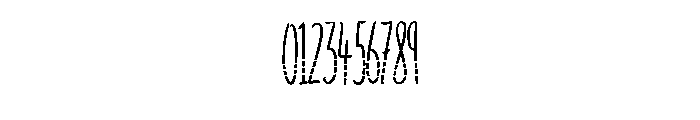 Skinny Horizon By Squee Regular Font OTHER CHARS