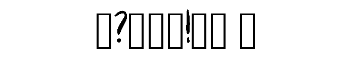 Skinny Marker By Squeeb Regular Font OTHER CHARS