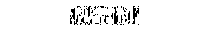 Skinny Worms By Squeeb  Regular Font UPPERCASE