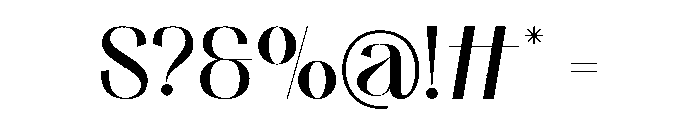 Skinova Regular Font OTHER CHARS