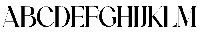 Skinova Regular Font UPPERCASE
