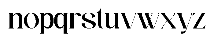 Skinova Regular Font LOWERCASE