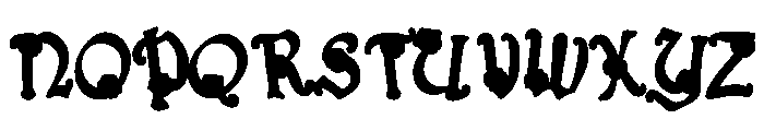 Skittleseed CF Blue Font UPPERCASE