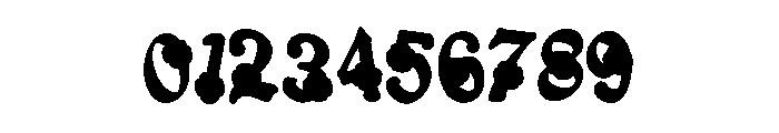 Skittleseed CF Rainbow Font OTHER CHARS