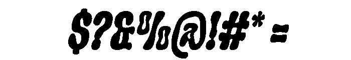 Skizovic Regular Font OTHER CHARS