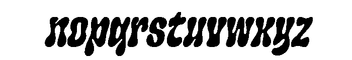 Skizovic Regular Font LOWERCASE