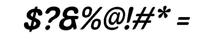Skorse Italic Font OTHER CHARS