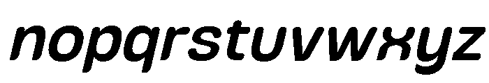 Skorse Italic Font LOWERCASE