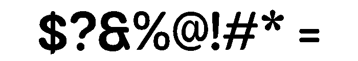 Skorse Regular Font OTHER CHARS
