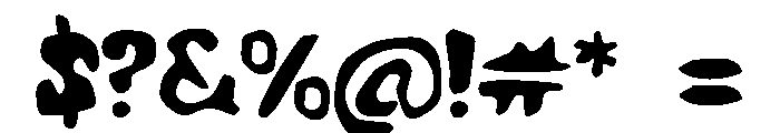 Skrap Kiddo Regular Font OTHER CHARS