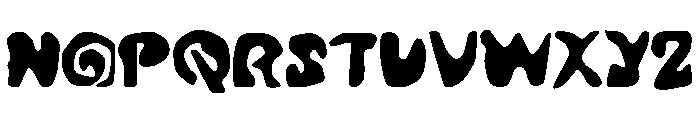 Skrap Kiddo Regular Font UPPERCASE