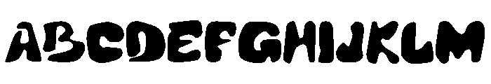 SkrapKiddo-Regular Font UPPERCASE