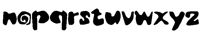 SkrapKiddo-Regular Font LOWERCASE