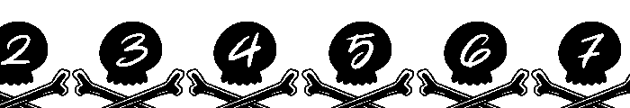 Skull Bag Font OTHER CHARS