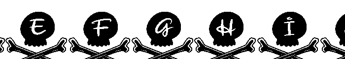 Skull Bag FONT