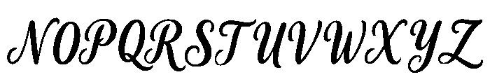 Skullberry Font UPPERCASE