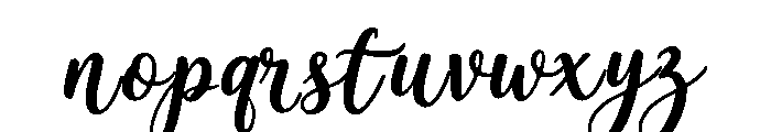 Skullberry Font LOWERCASE