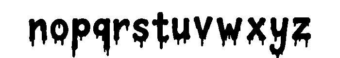 Skullvine Font LOWERCASE