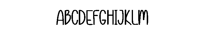 Sky Country Font UPPERCASE