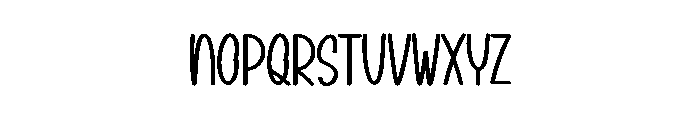 Sky Country Font UPPERCASE