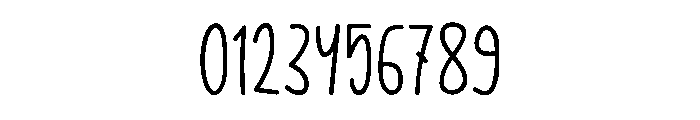 Sky Glow Font OTHER CHARS