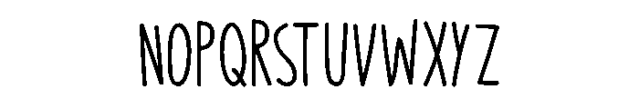 Sky Glow Font LOWERCASE