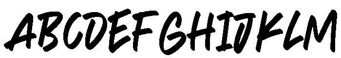 SkyUp Font UPPERCASE