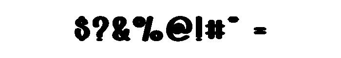 Skydriver Font OTHER CHARS
