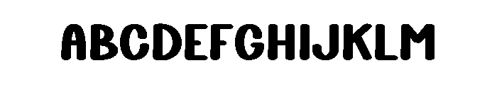 Skydriver Font UPPERCASE