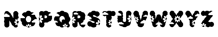 Skyflower Regular Font UPPERCASE