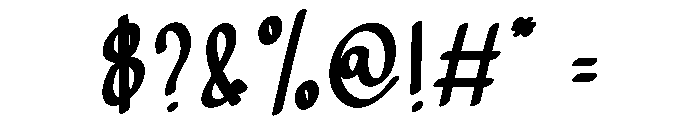 Skyland Font OTHER CHARS