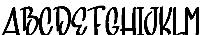 Skyland Font UPPERCASE