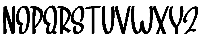 Skyland Font UPPERCASE