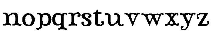 Skyler Font LOWERCASE