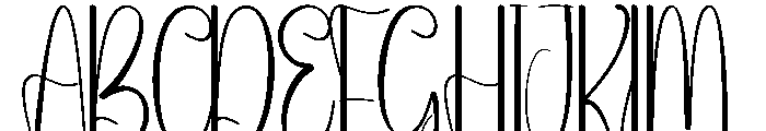 Skyline Classic Font UPPERCASE