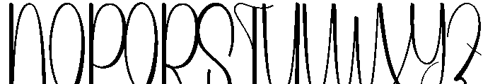 Skyline Classic Font UPPERCASE