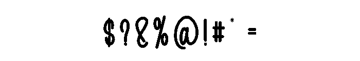 Skymoon Font OTHER CHARS