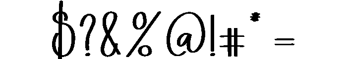 Skyting Font OTHER CHARS
