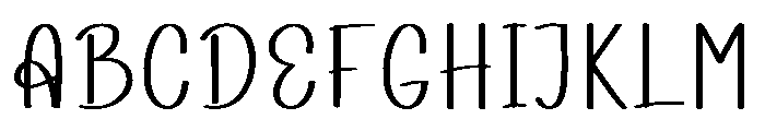 Skyting Font UPPERCASE