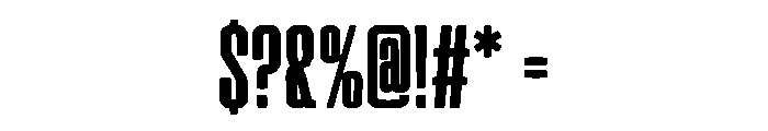 Skyward Font OTHER CHARS