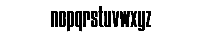 Skyward Font LOWERCASE