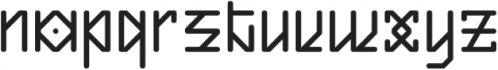 SK Anatolia Rounded Light ttf (300) Font LOWERCASE