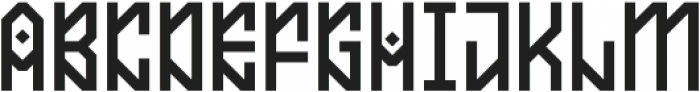 SK Anatolia Unicase Regular ttf (400) Font UPPERCASE