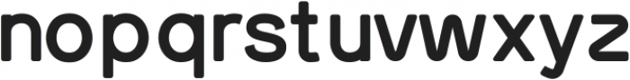 SK Curiosity Rounded Bold ttf (700) Font LOWERCASE